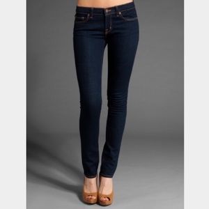 J Brand Low-Rise Petite Pencil Leg Jeans Ink 27